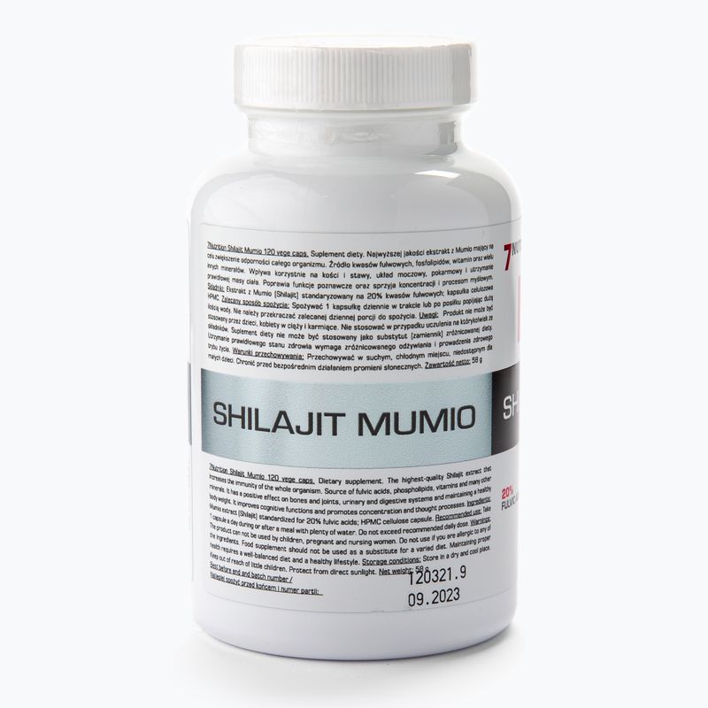 Shilajit Mumio 7Nutrition ανοσοποιητικό σύστημα 400mg 120 κάψουλες 7Nu000456 2