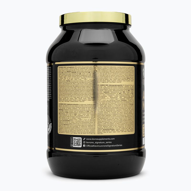 Gainer Fitness Authority Levrone Αναβολική μάζα 3 kg φράουλα 3