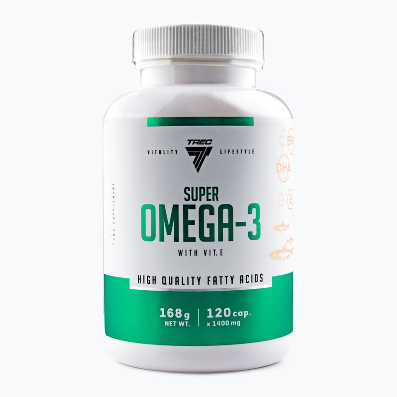 Super Omega 3 Trec λιπαρά οξέα 120 κάψουλες TRE/001