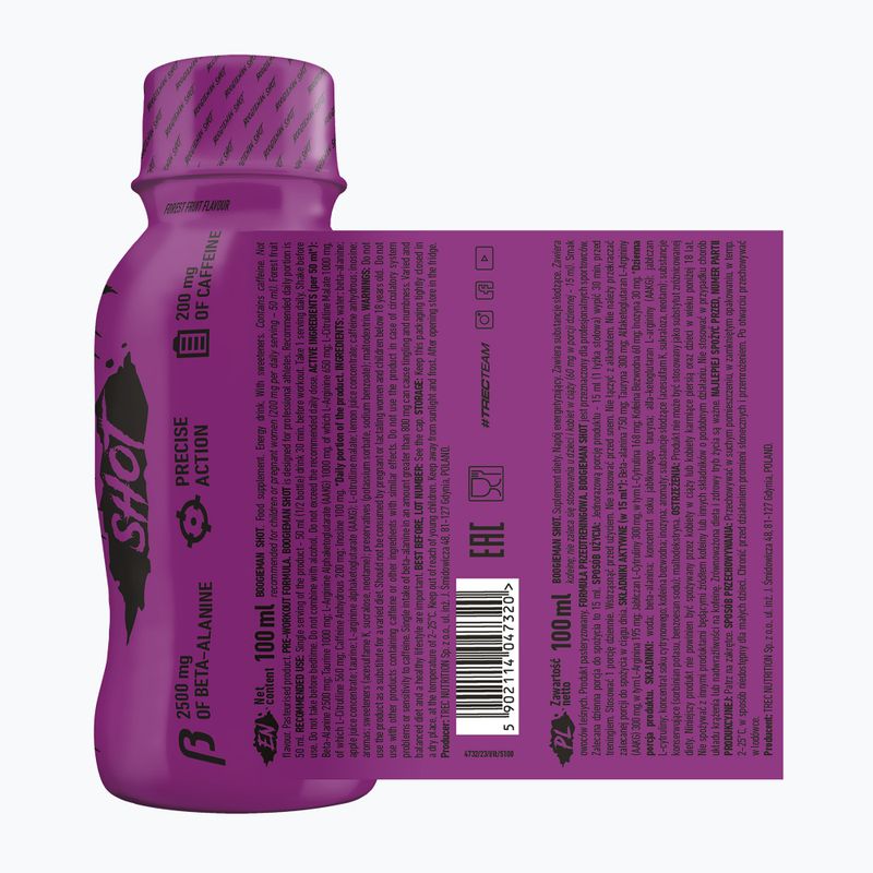 Trec Boogieman Pre-workout Shot Forest Fruit 100 ml 2