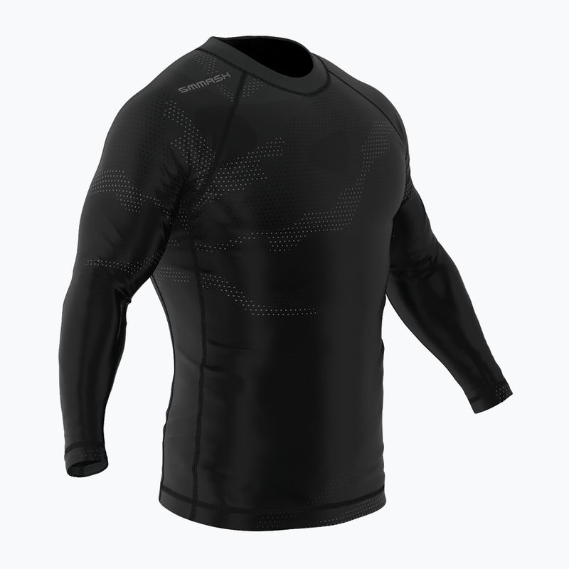 SMMASH Murk μαύρο RSO3 ανδρικό μακρυμάνικο rashguard 4