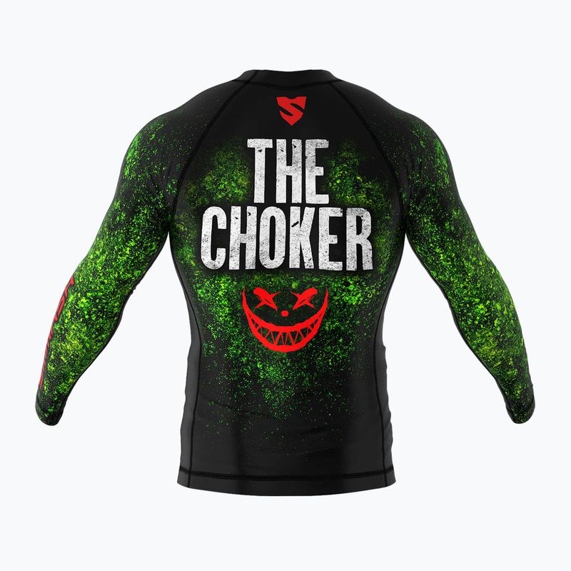 SMMASH The Choker πράσινο RSO3 ανδρικό μακρυμάνικο rashguard 2