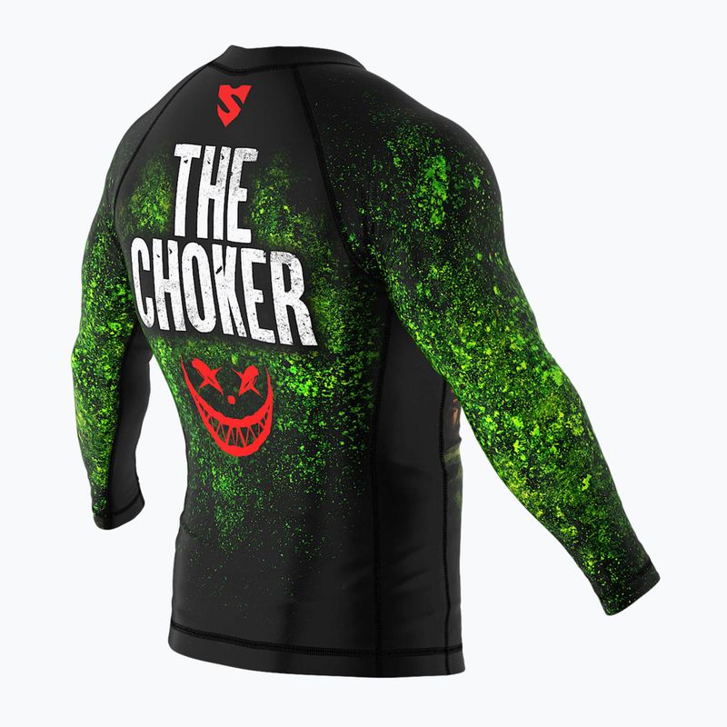 SMMASH The Choker πράσινο RSO3 ανδρικό μακρυμάνικο rashguard 5