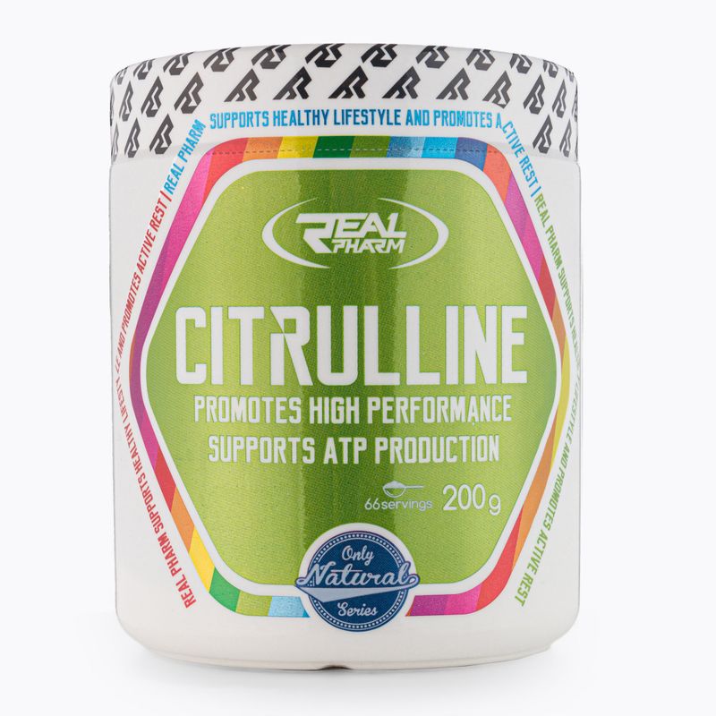 Real Pharm Citrulline 200g λεμόνι-πορτοκαλί 703422