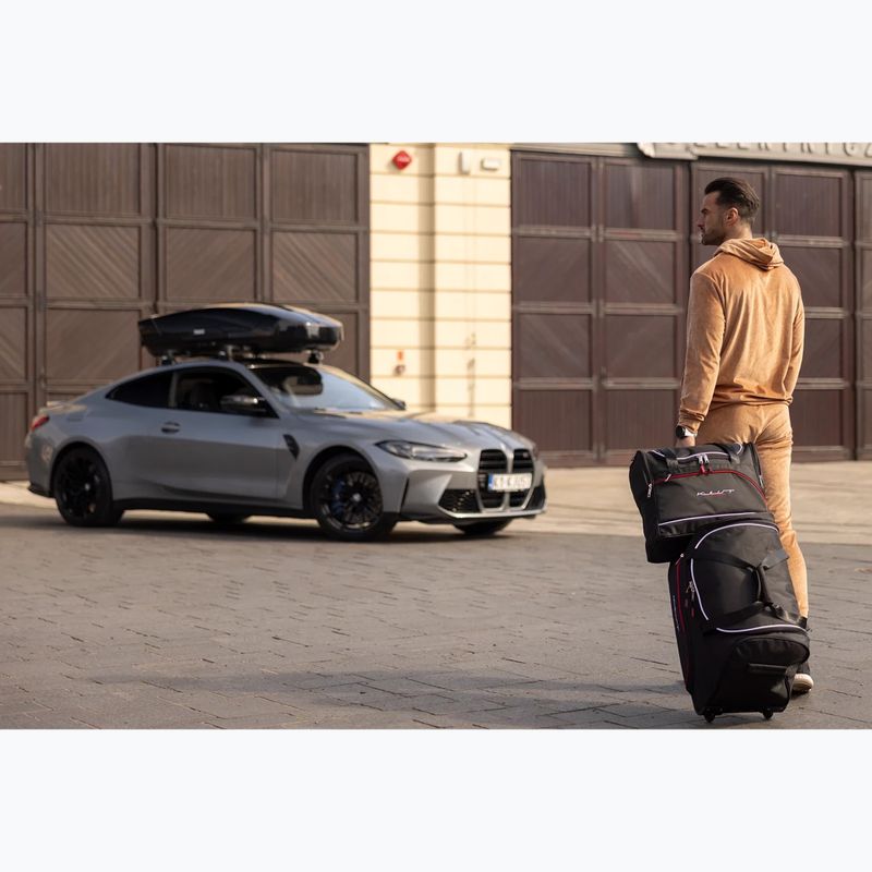 KJUST BMW 3 Touring σετ τσάντα αποσκευών 2019+ 5 τεμάχια μαύρο 20