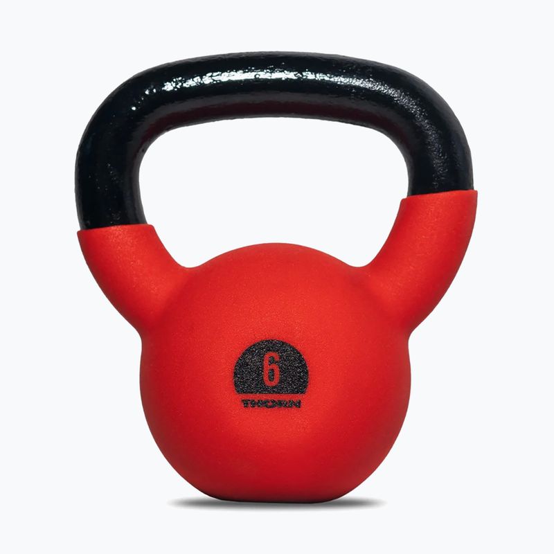 Kettlebell THORN FIT Cast Iron 6 kg κόκκινο