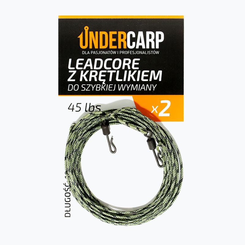 UnderCarp carp leadcore με περιστρεφόμενο μοχλό γρήγορης αλλαγής UC4 πράσινο 2