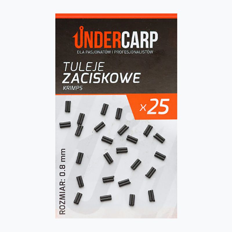 UnderCarp Krimps δακτύλιοι κυπρίνου σφιγκτήρας μαύρο UC429