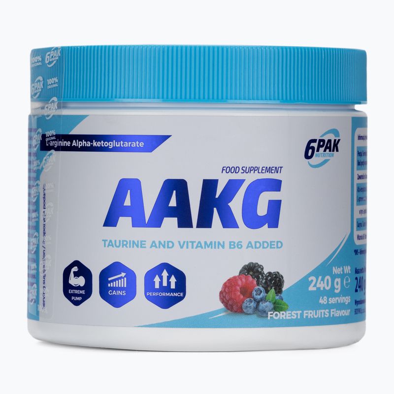 Προ-προπόνηση 6PAK AAKG 240g φρούτα του δάσους PAK/154#OWLES