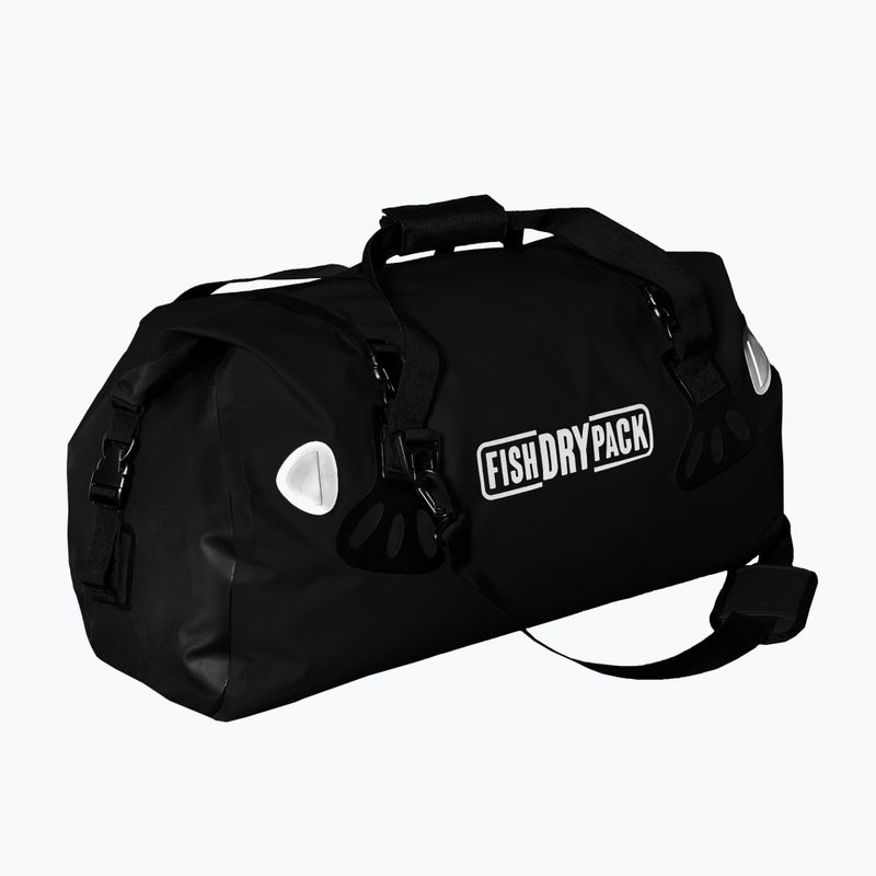 FishDryPack Duffel 50 L αδιάβροχη τσάντα μαύρη FDP-DUFFEL50-BLA 7