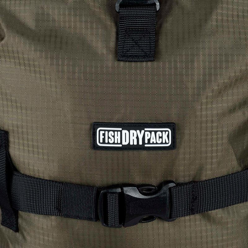 FishDryPack Sherpa 20l καφέ αδιάβροχο σακίδιο πλάτης FDP-SHERP 4