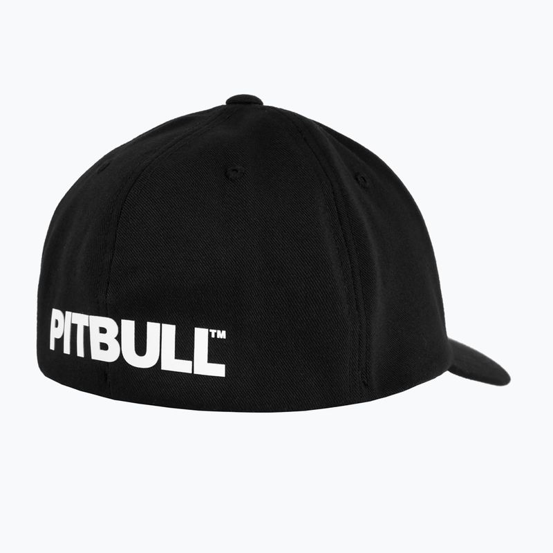 Pitbull West Coast ανδρικό πλήρες καπέλο New logo λευκό/μαύρο 2