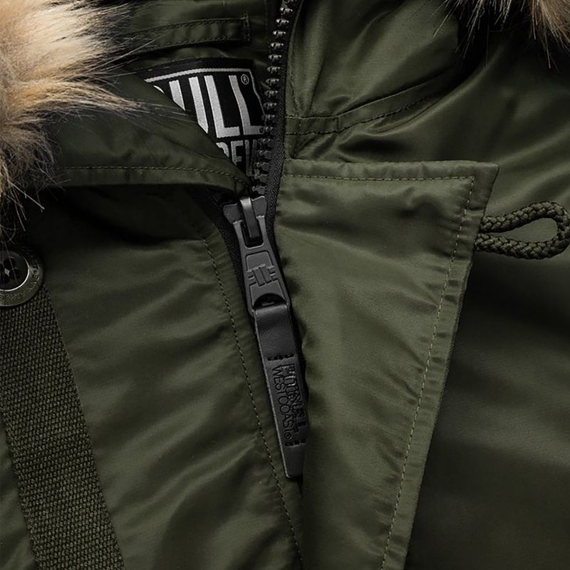 Ανδρικό χειμερινό μπουφάν Pitbull West Coast Fur Parka Alder olive 3