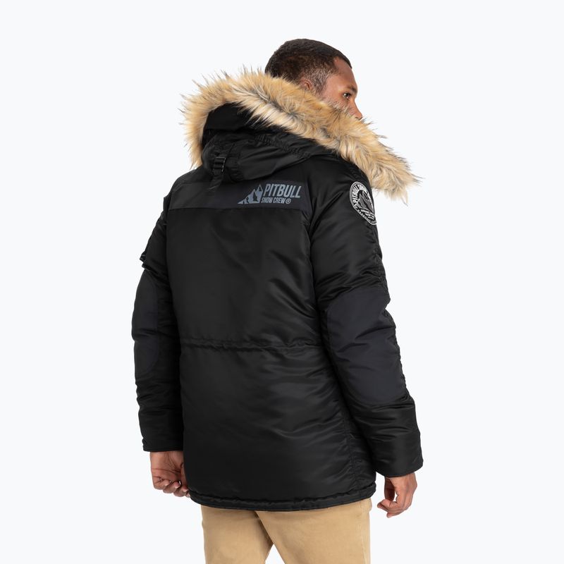 Ανδρικό χειμερινό μπουφάν Pitbull West Coast Alder Fur Parka black 3