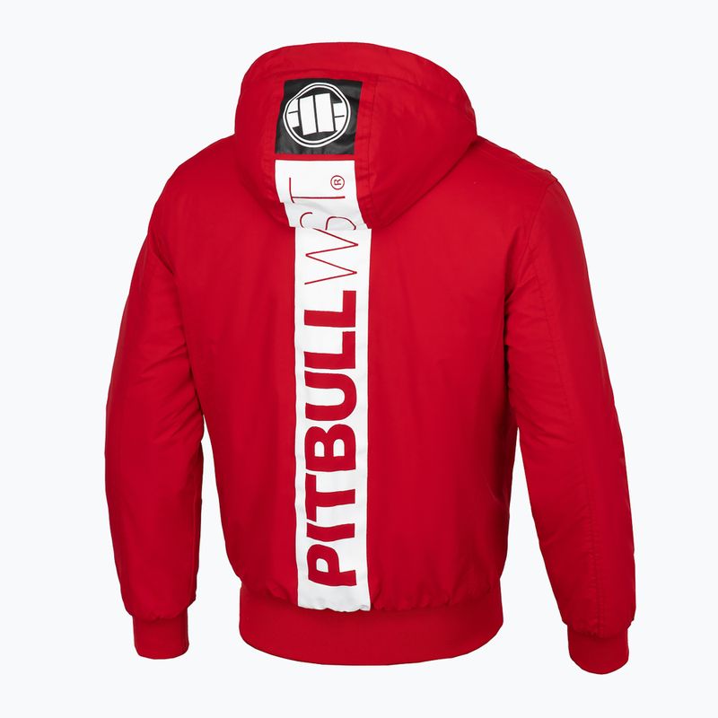 Ανδρικό χειμερινό μπουφάν Pitbull West Coast Cabrillo Hooded red 4