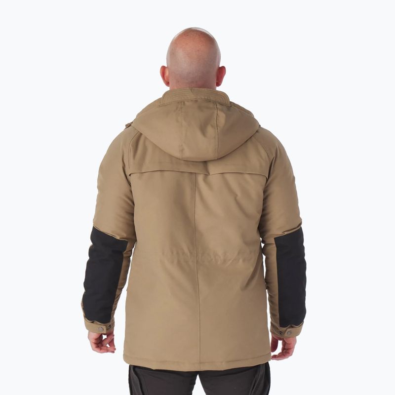 Ανδρικό χειμερινό μπουφάν Pitbull West Coast Gunner Hooded Parka dark sand 3