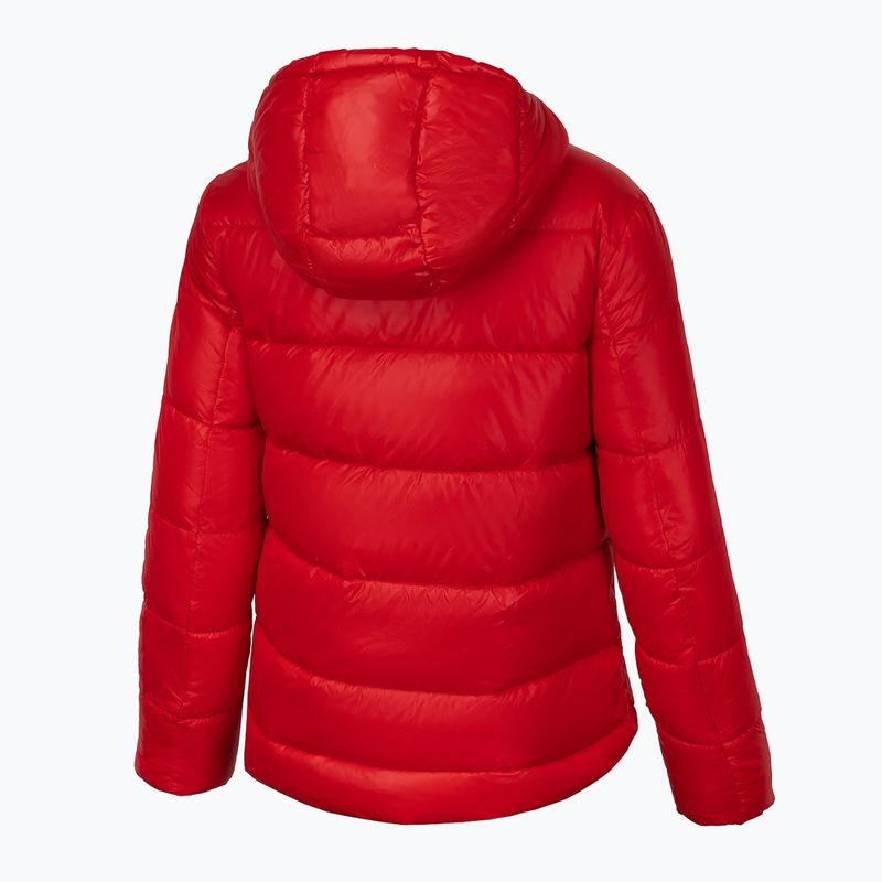 Γυναικείο πουπουλένιο μπουφάν Pitbull West Coast Shine Quilted Hooded red 5