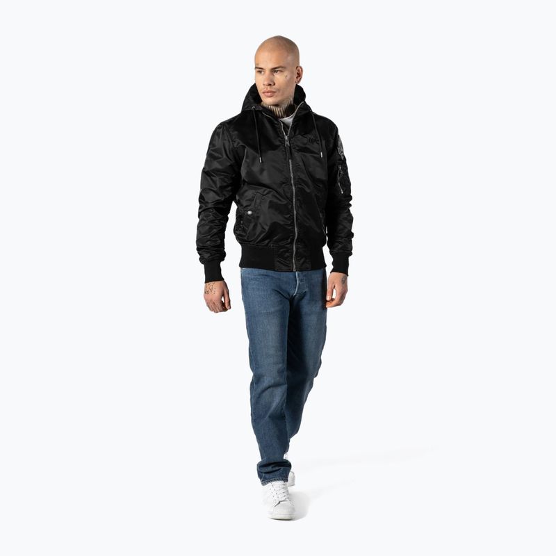 Ανδρικό μπουφάν Pitbull West Coast Starwood 2 Hooded Flight black 2