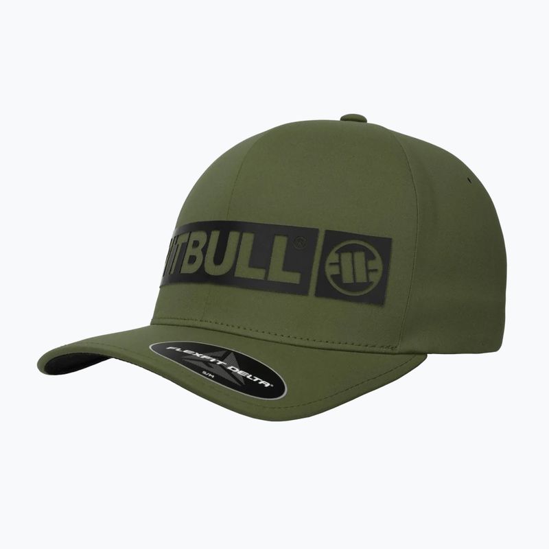 Pitbull West Coast Ανδρικό Full Cap ,,Hilltop" Stretch Fitted olive 2