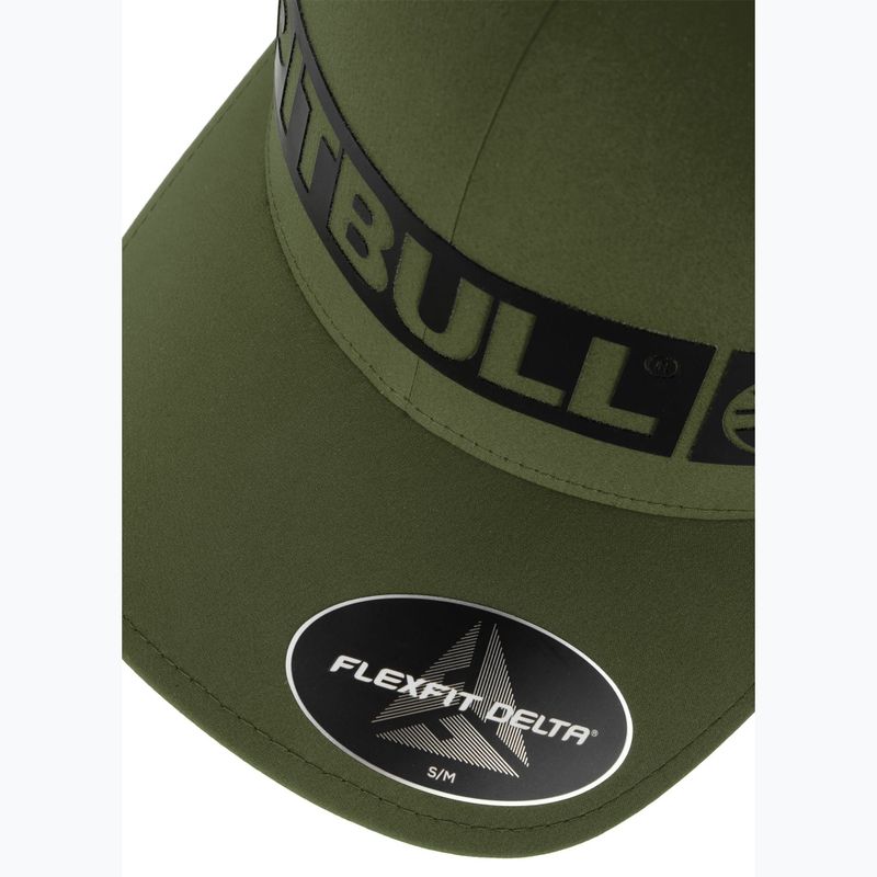 Pitbull West Coast Ανδρικό Full Cap ,,Hilltop" Stretch Fitted olive 5