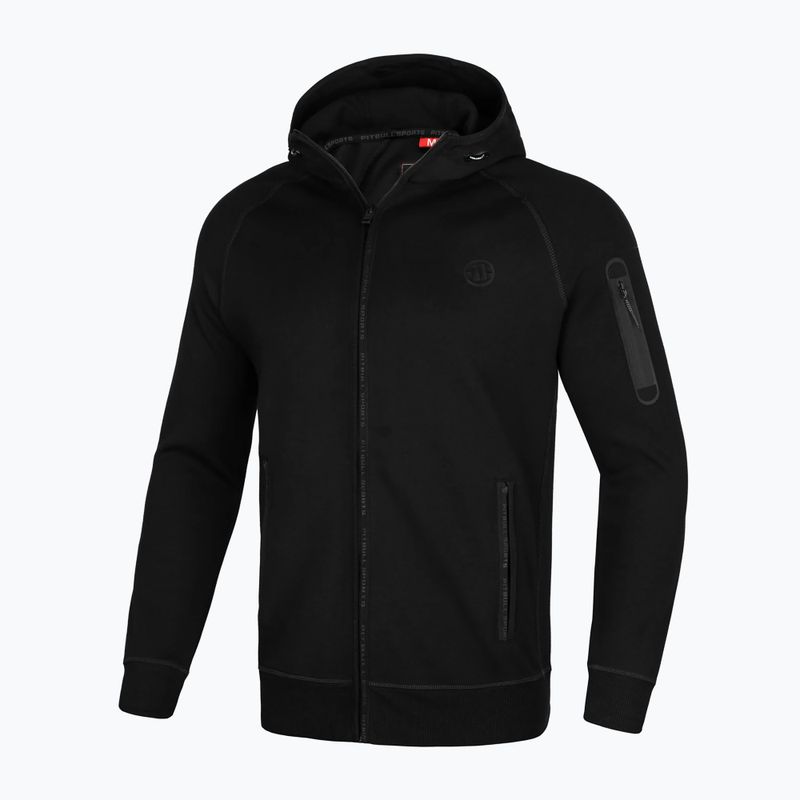 Ανδρικό φούτερ Pitbull West Coast Hermes Hooded Zip black 4