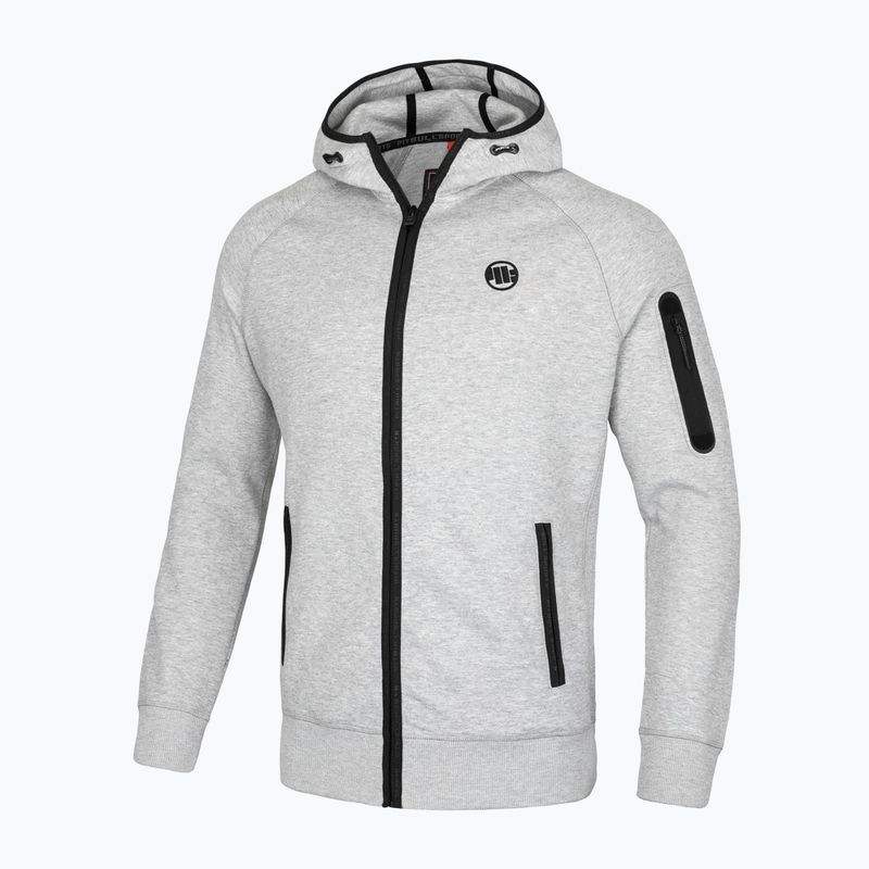 Ανδρικό φούτερ Pitbull West Coast Beachfront Hooded Zip grey/melange