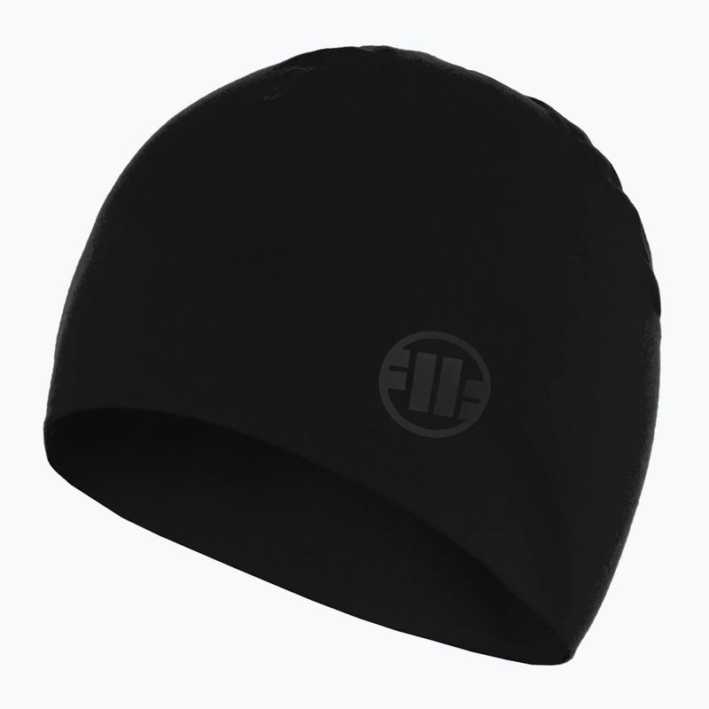 Ανδρικός χειμερινός σκούφος Pitbull Beanie Small Logo II μαύρο/μαύρο