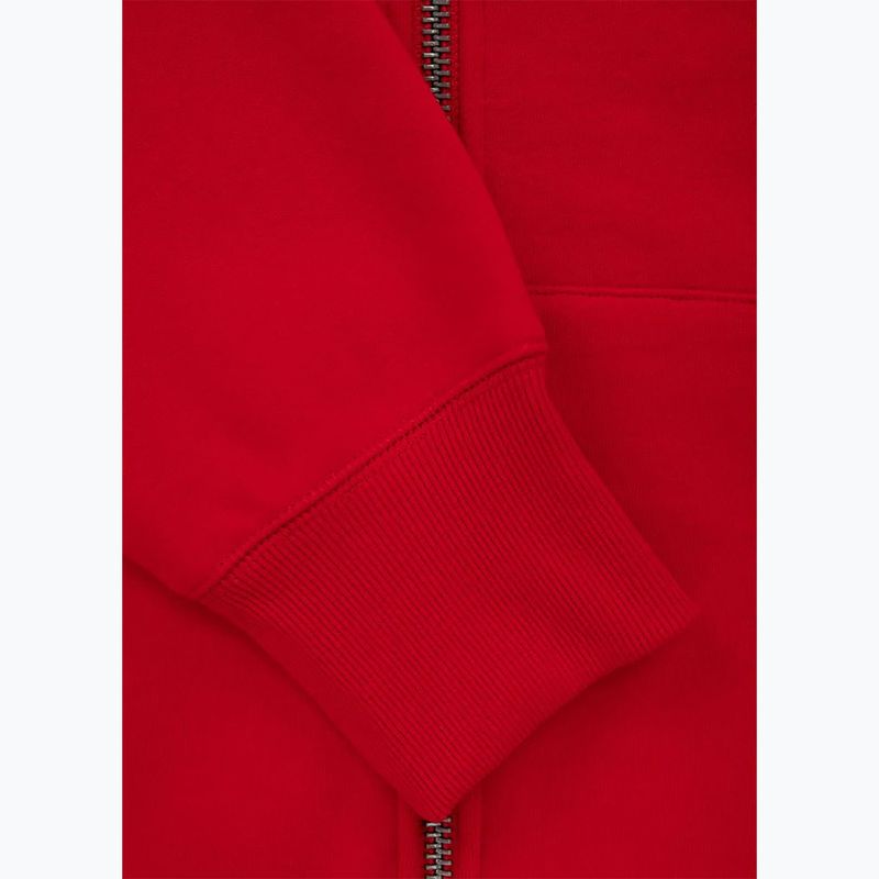 Ανδρικό φούτερ Pitbull Small Logo Hooded Zip red 5