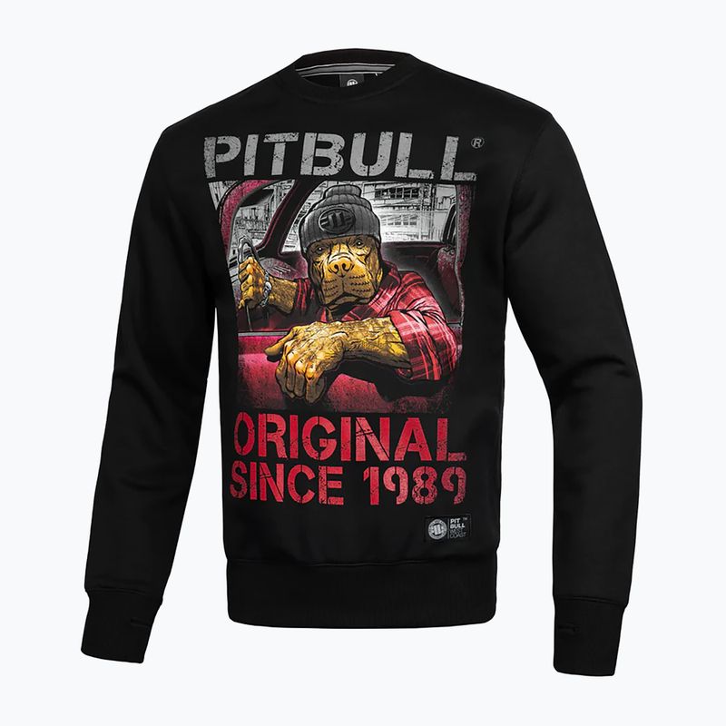 Ανδρικό φούτερ Pitbull West Coast Drive Crewneck μαύρο 3