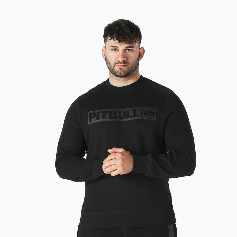 Ανδρικό φούτερ Pitbull Hilltop Crewneck black