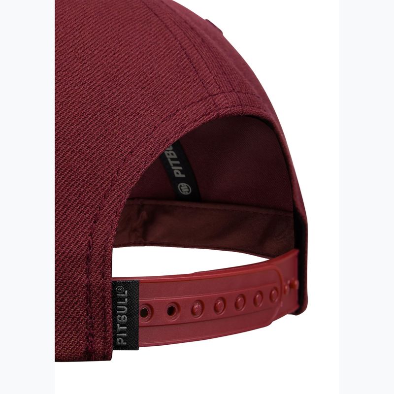 Καπέλο μπέιζμπολ Pitbull West Coast Snapback Pitbull YP Classic Premium burgundy 6