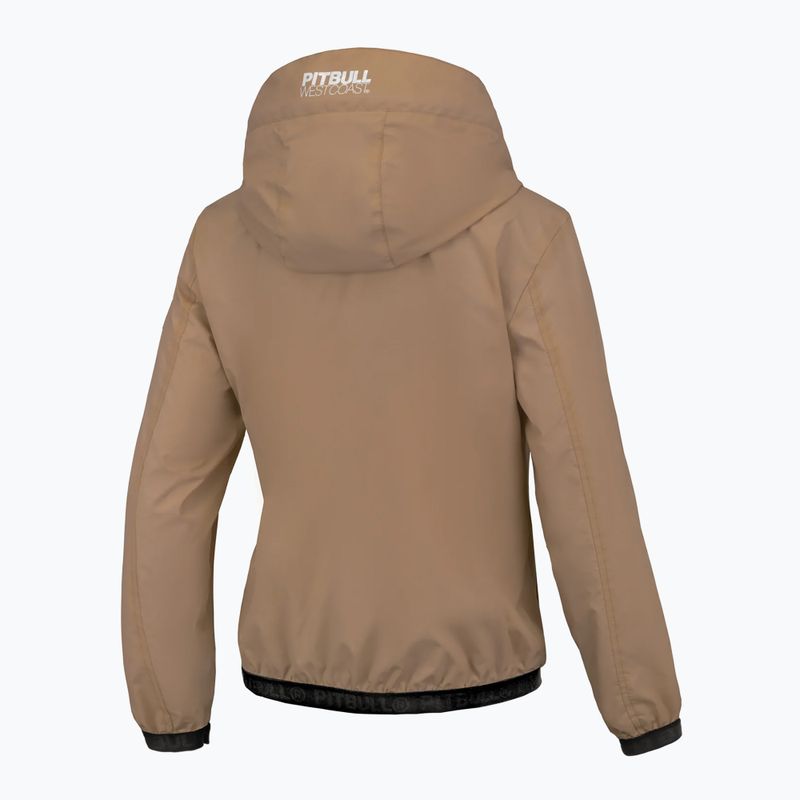 Γυναικείο μπουφάν Pitbull West Coast Dahlia 2 Hooded Nylon sand 5