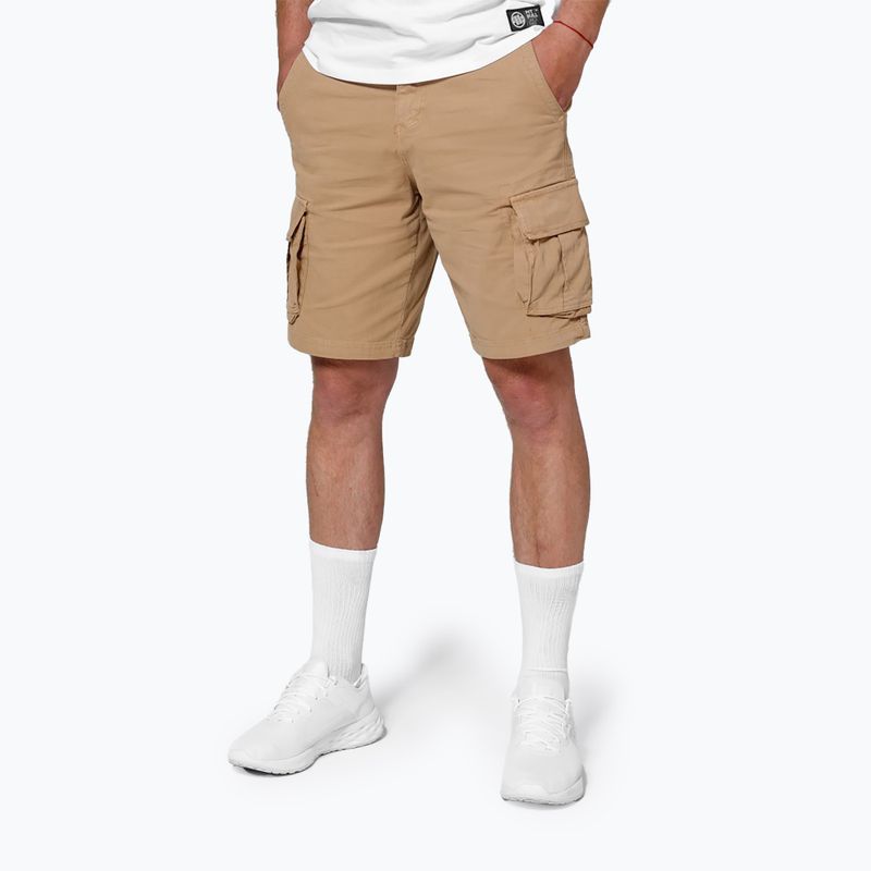 Pitbull West Coast ανδρική βερμούδα Cargo Jackal sand shorts