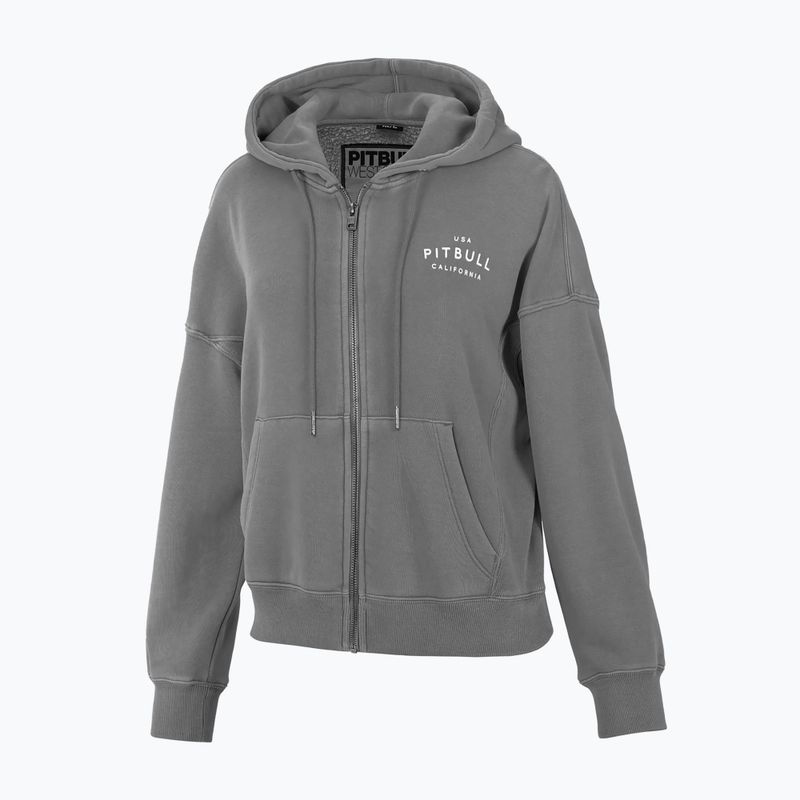 Γυναικείο φούτερ Pitbull West Coast Manzanita Washed Hooded Zip grey 3