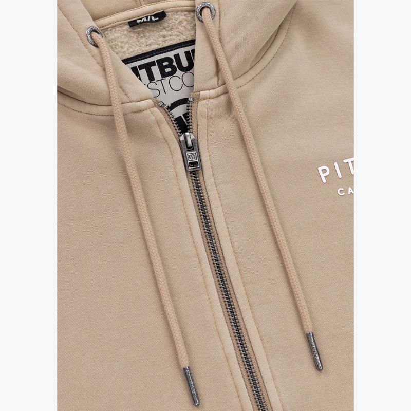 Γυναικείο φούτερ Pitbull West Coast Manzanita Washed Hooded Zip sand 5