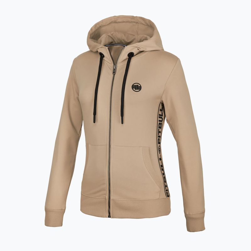 Γυναικείο φούτερ Pitbull West Coast La Deta Hooded Zip sand 2