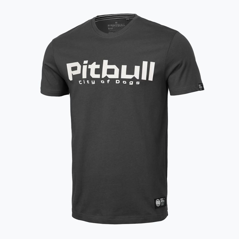 Pitbull West Coast City Of Dogs ανδρικό t-shirt γραφίτης 4