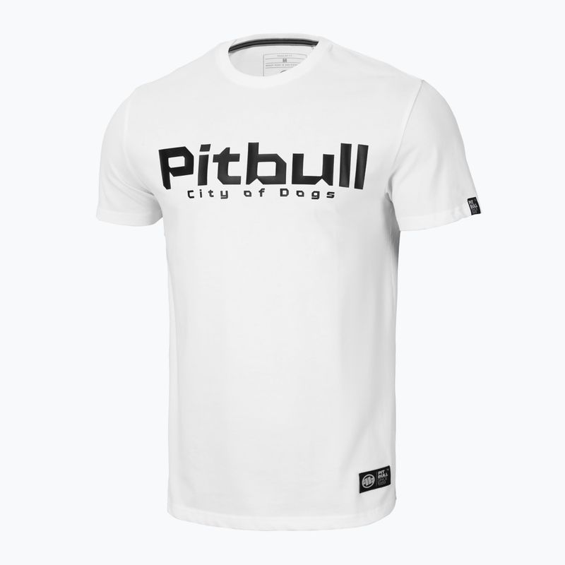 Pitbull West Coast City Of Dogs ανδρικό t-shirt λευκό 3