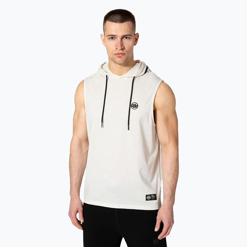 Ανδρικό φανελάκι Pitbull Mercado Hilltop Hooded Sleeveless white