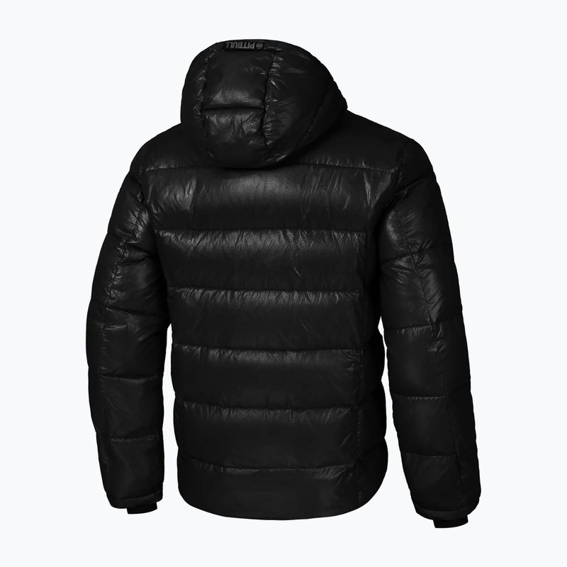 Ανδρικό χειμωνιάτικο μπουφάν Pitbull Pepperwood Ribstop Padded Hooded black 3