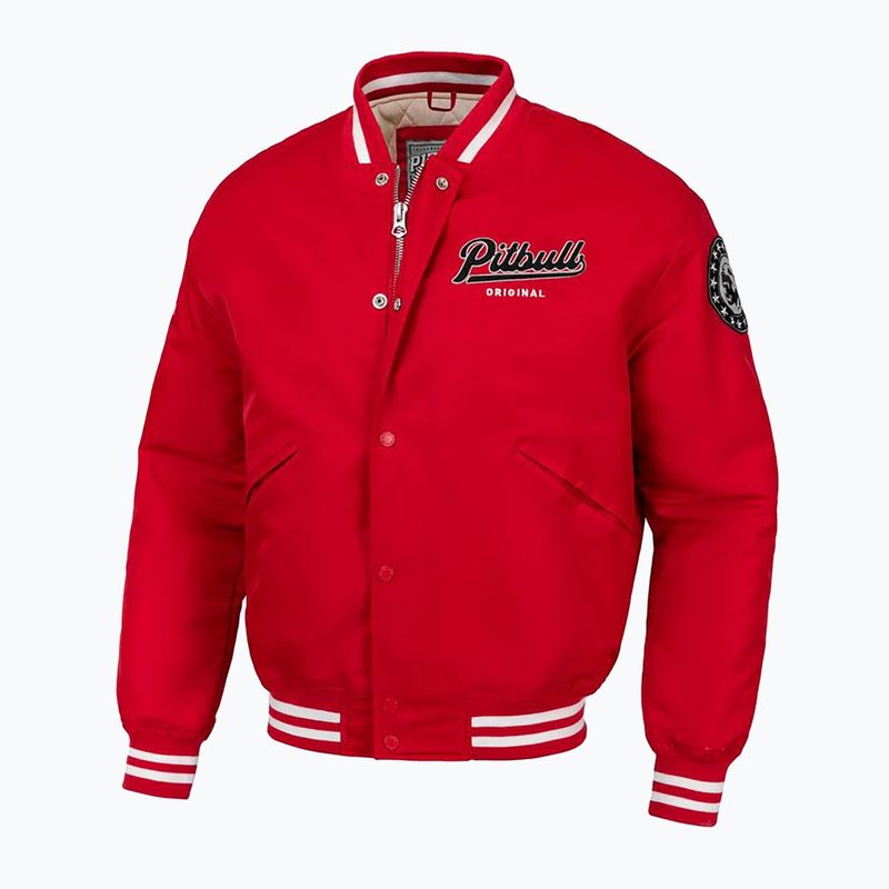 Pitbull West Coast ανδρικό μπουφάν Seabridge Varsity κόκκινο 6