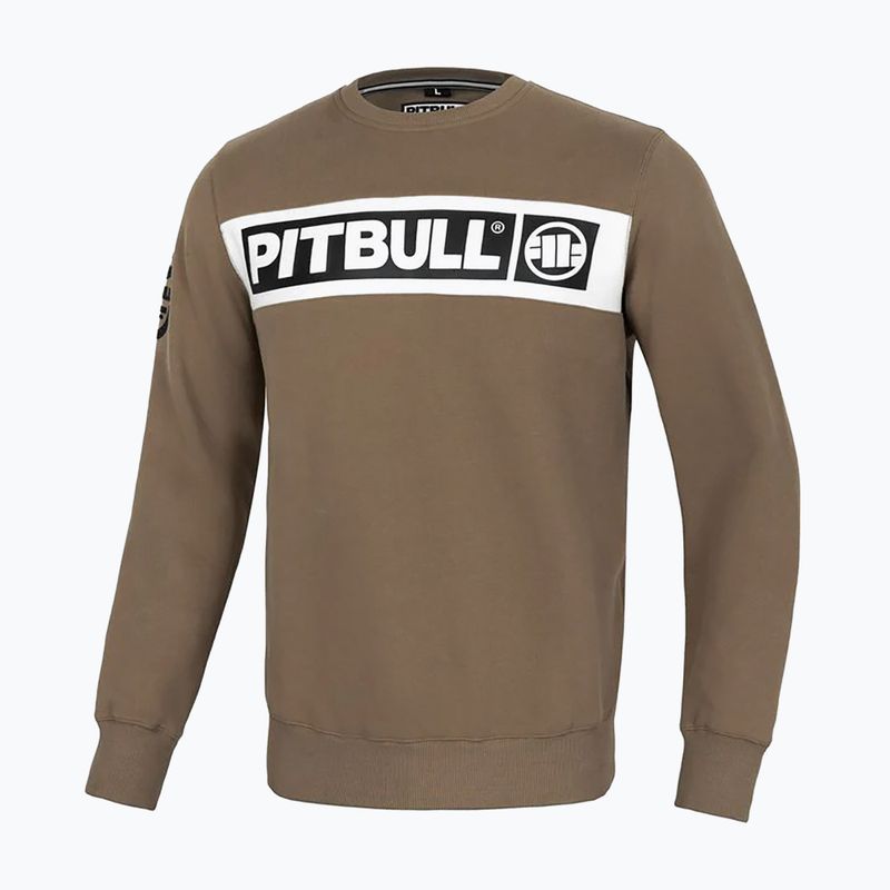 Ανδρικό φούτερ Pitbull Sherwood Crewneck brown 6