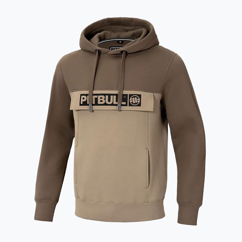 Ανδρικό φούτερ Pitbull Hilltop 2 Hooded brown/pale sand 5