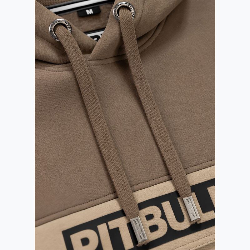 Ανδρικό φούτερ Pitbull Hilltop 2 Hooded brown/pale sand 7