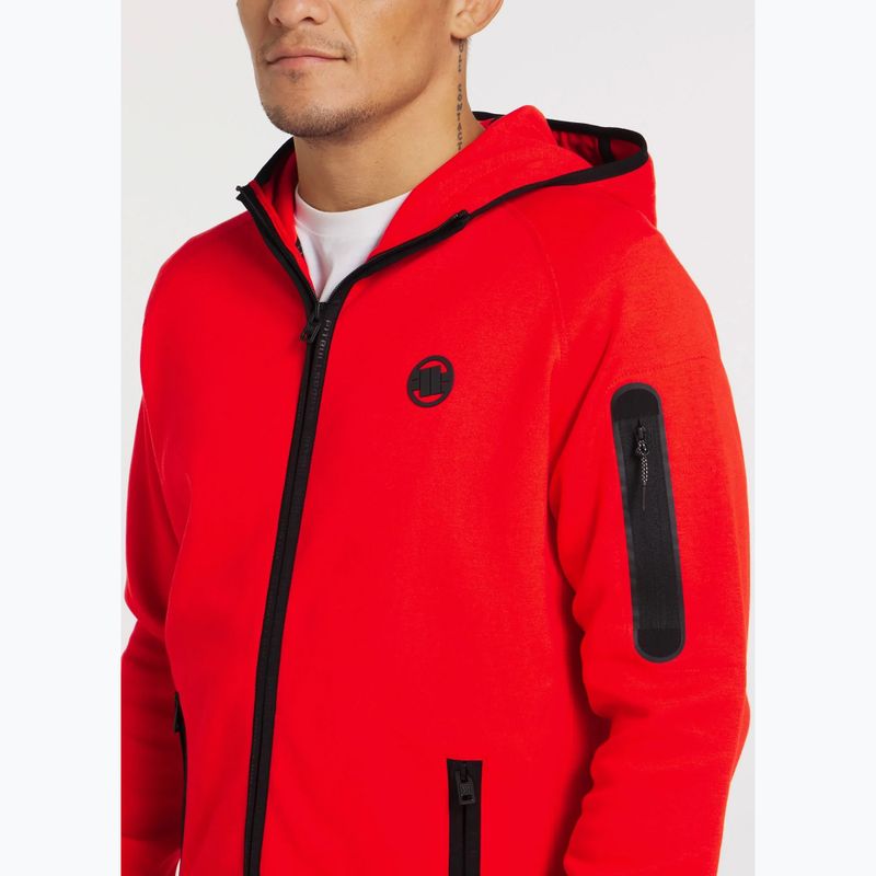 Ανδρικό φούτερ Pitbull Hermes Hooded Zip flame red 5