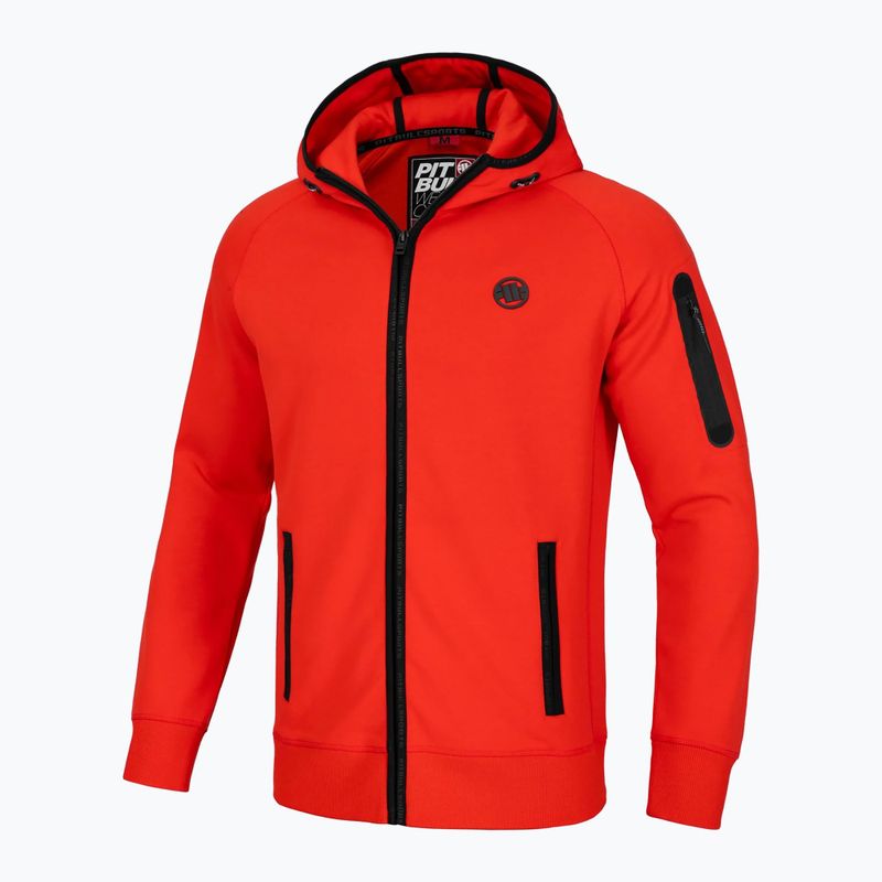 Ανδρικό φούτερ Pitbull Hermes Hooded Zip flame red 7