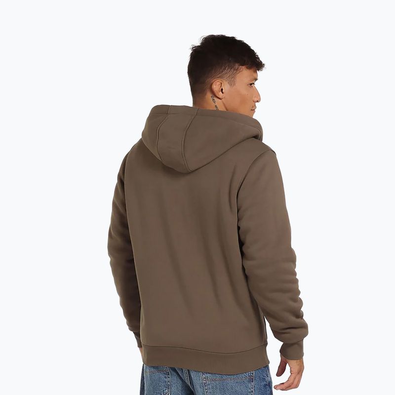 Ανδρικό φούτερ Pitbull Zip Sherpa 2 Ruffin Hooded brown 3