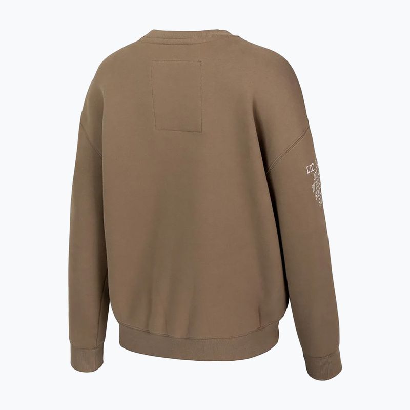 Γυναικείο φούτερ Pitbull Tyrian Crewneck coyote brown 2