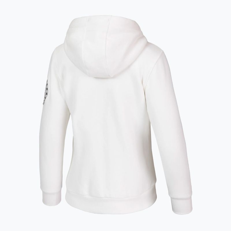 Γυναικείο φούτερ Pitbull Sherpa Ruffina Hooded Zip off white 2