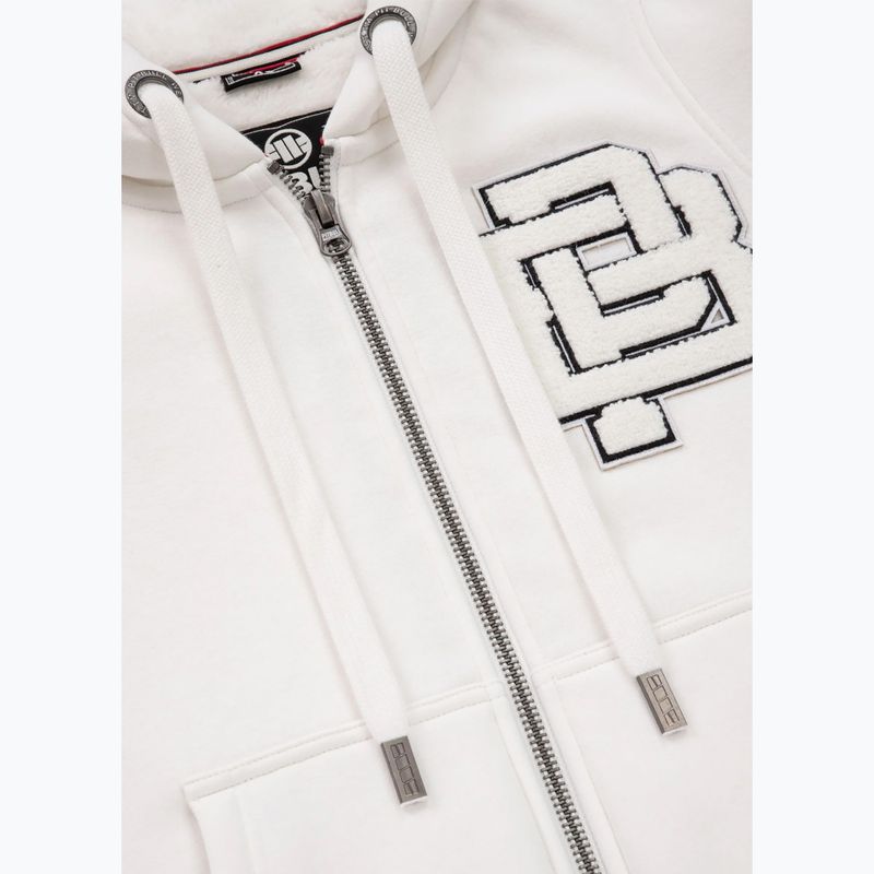 Γυναικείο φούτερ Pitbull Sherpa Ruffina Hooded Zip off white 4